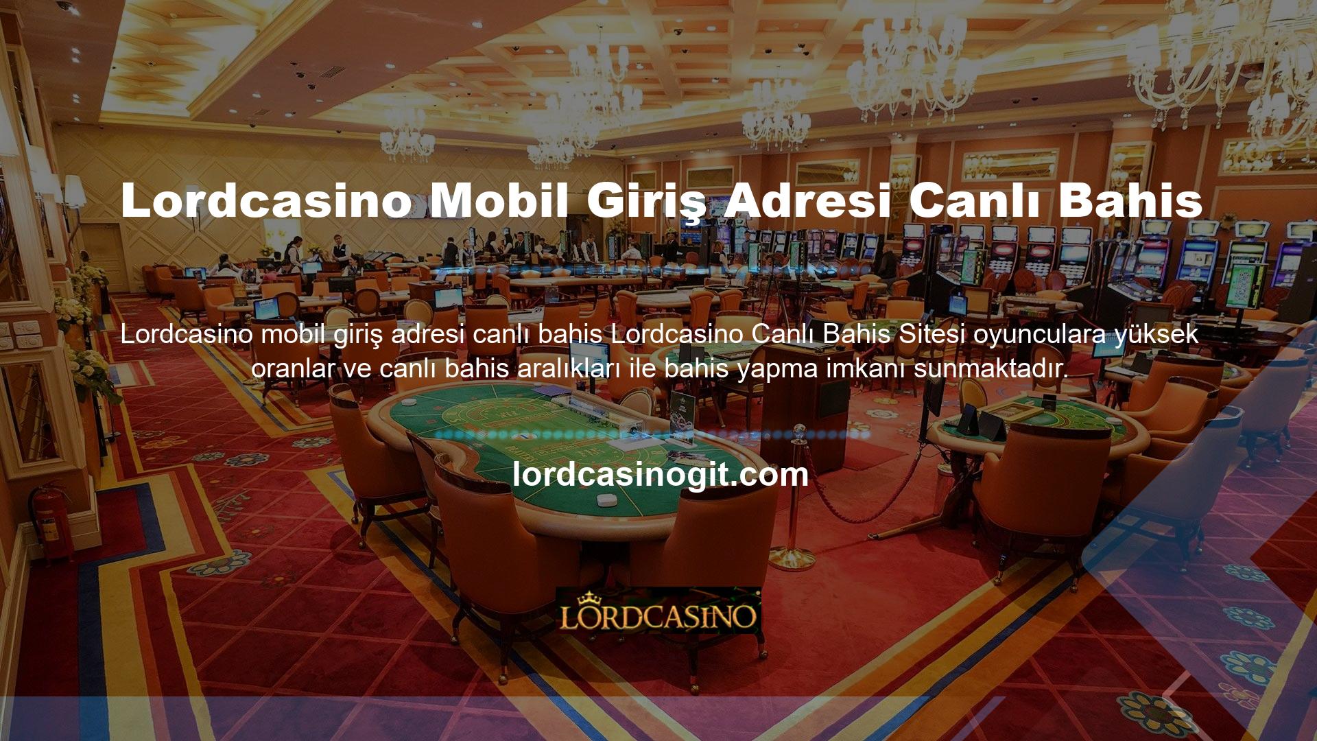Son yıllarda giderek popüler hale gelen sanal bahis seçeneklerine de en iyi sanal bahis oranlarının sunulduğu Lordcasino Canlı Casino web sitesi üzerinden ulaşabilirsiniz